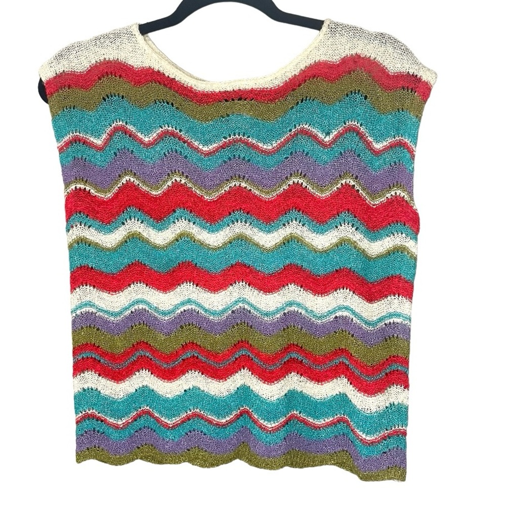 Campus Casual Vintage Top Sleeveless Cottagecore Y2K Retro SZ S  EUC